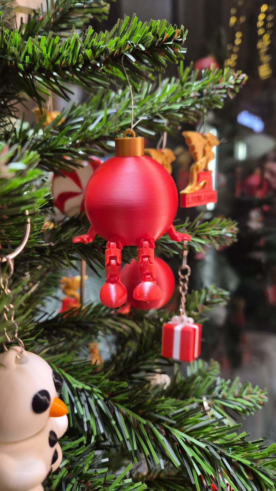 🎄 Christmas Ornament Buddy – 3D Printed Holiday Figure
