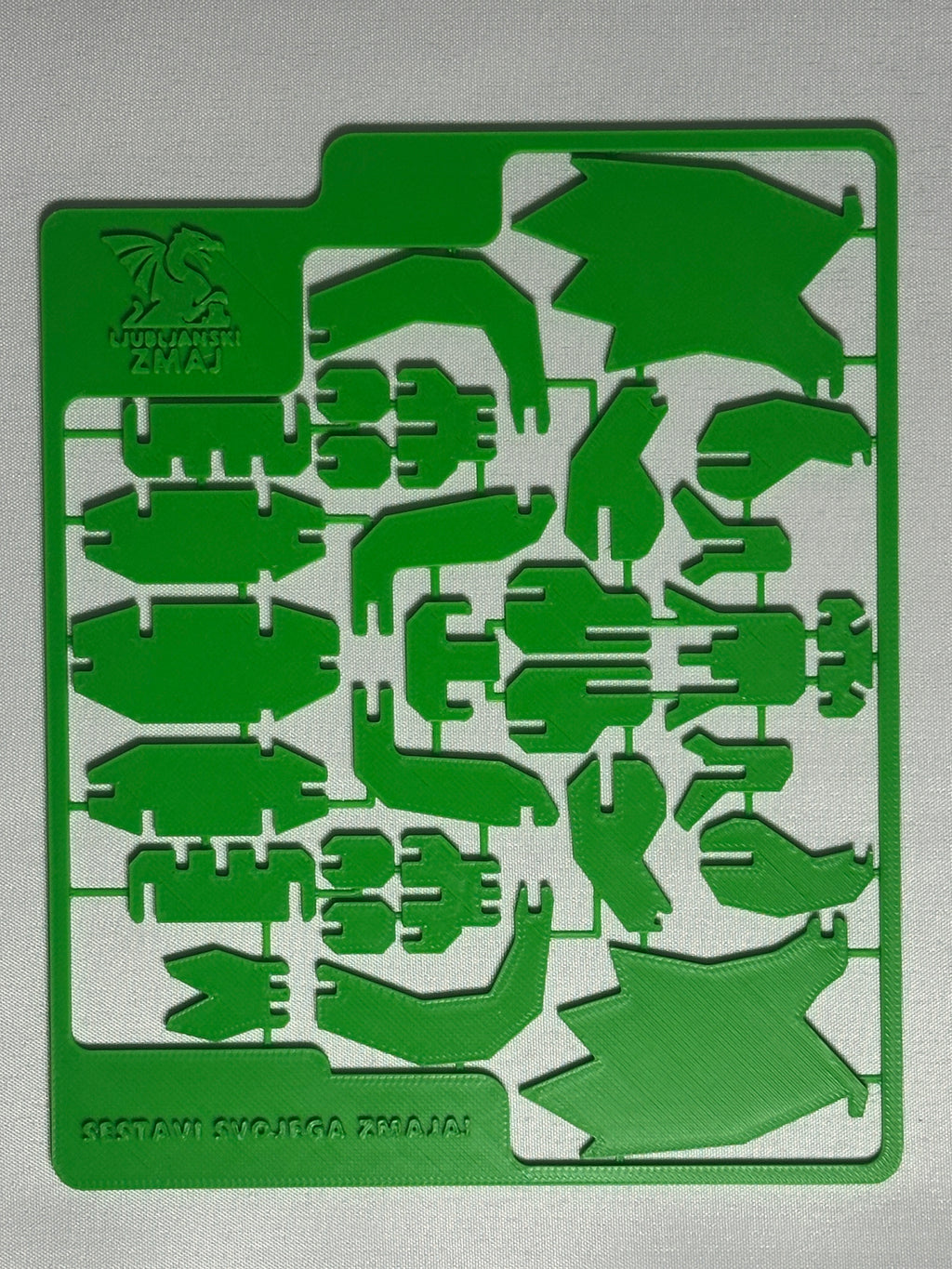 🐉 Ljubljana Dragon Puzzle – 3D Printed Collectible