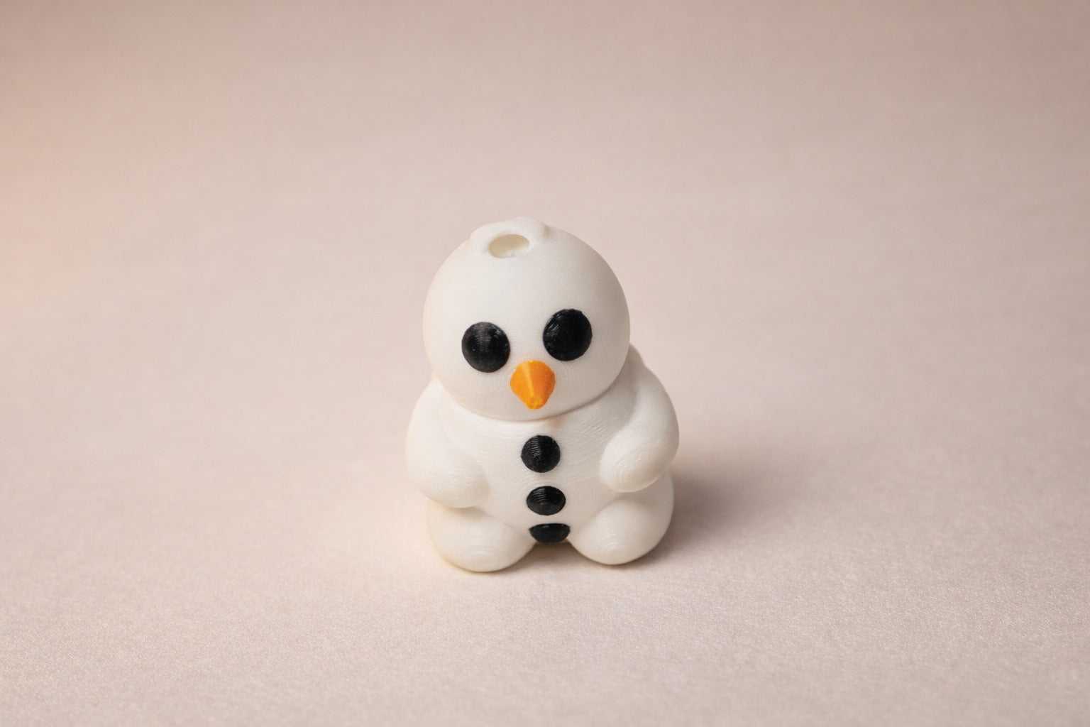 ⛄ Snowman – 3D Printed Christmas Decoration