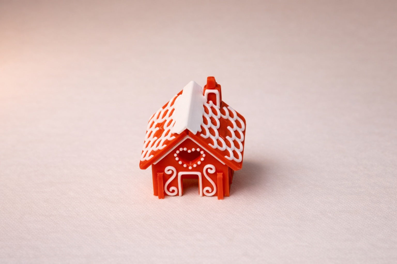 🎄 Gingerbread House – 3D Printed Christmas Decoration